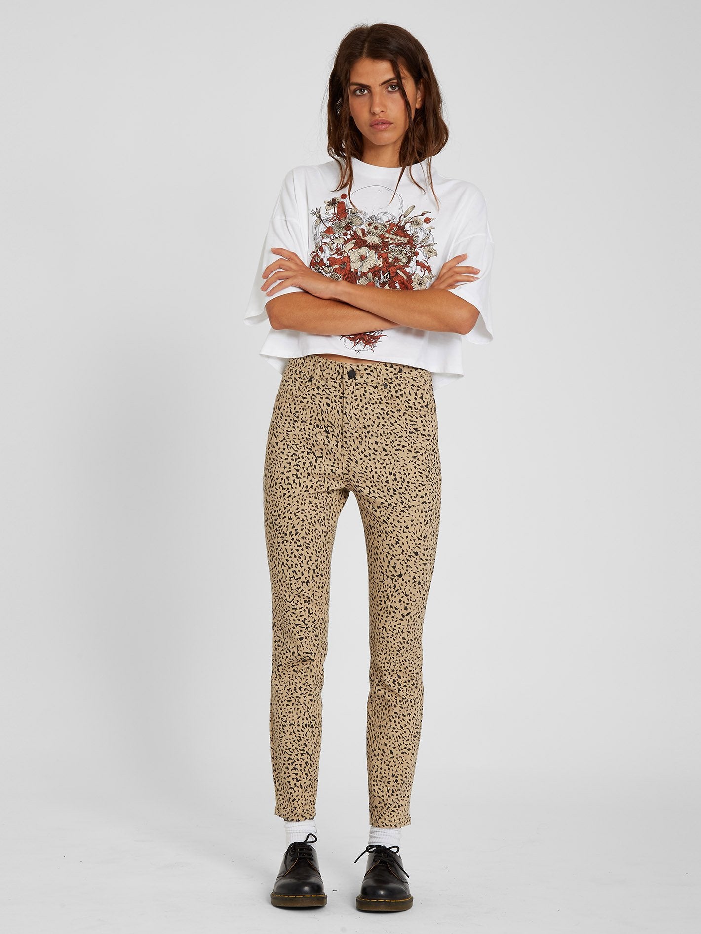 Jean Liberator High Rise - Animal Print