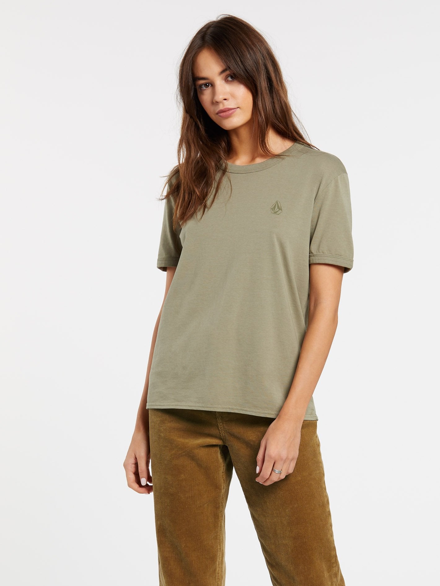 T-shirt Ringer - GREEN TEA