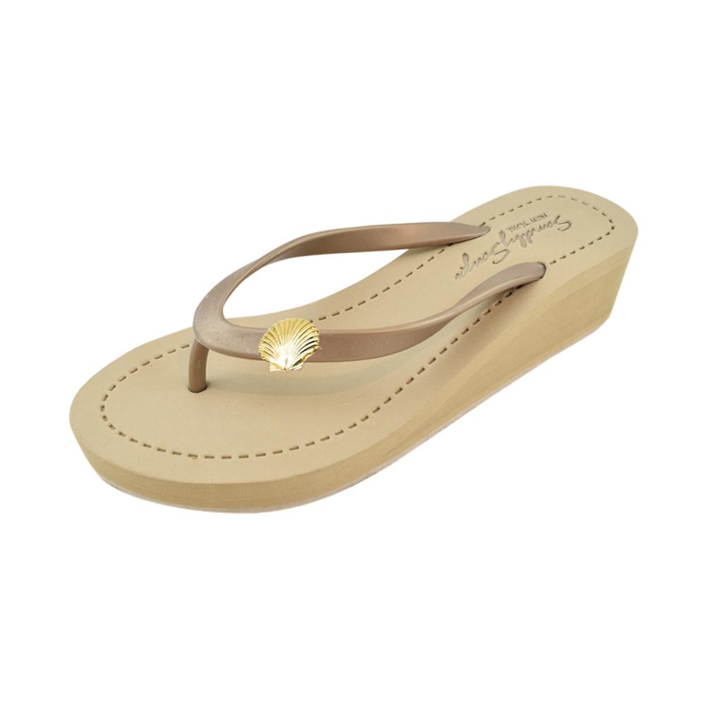 Gold Shell - Women's Mid Wedge -Japan Stock