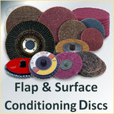 Surface Conditioning, Flap and Scuff Discs