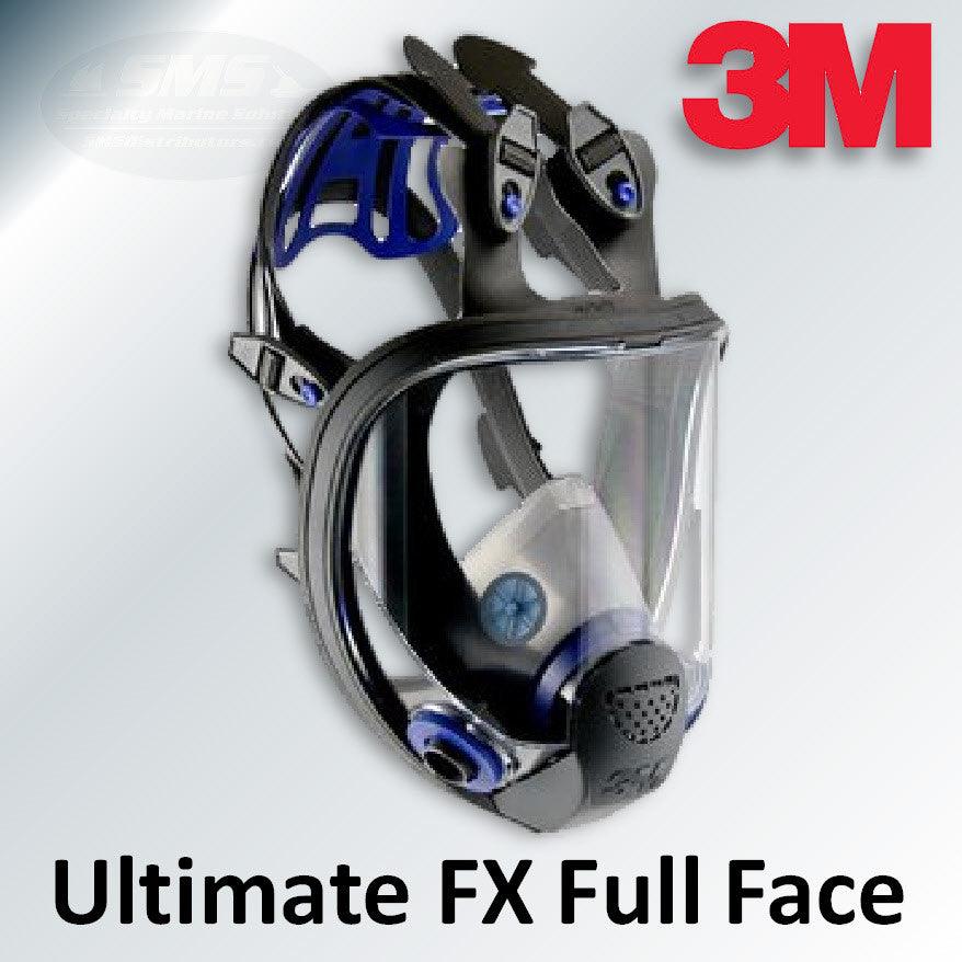 3m Ultimate Fx Full Face Respirator With Scotchgard™ Lens Coating Ultimate Comfort And