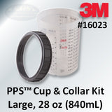 3M PPS Large Cup and Collar, 28 ounce, 16023