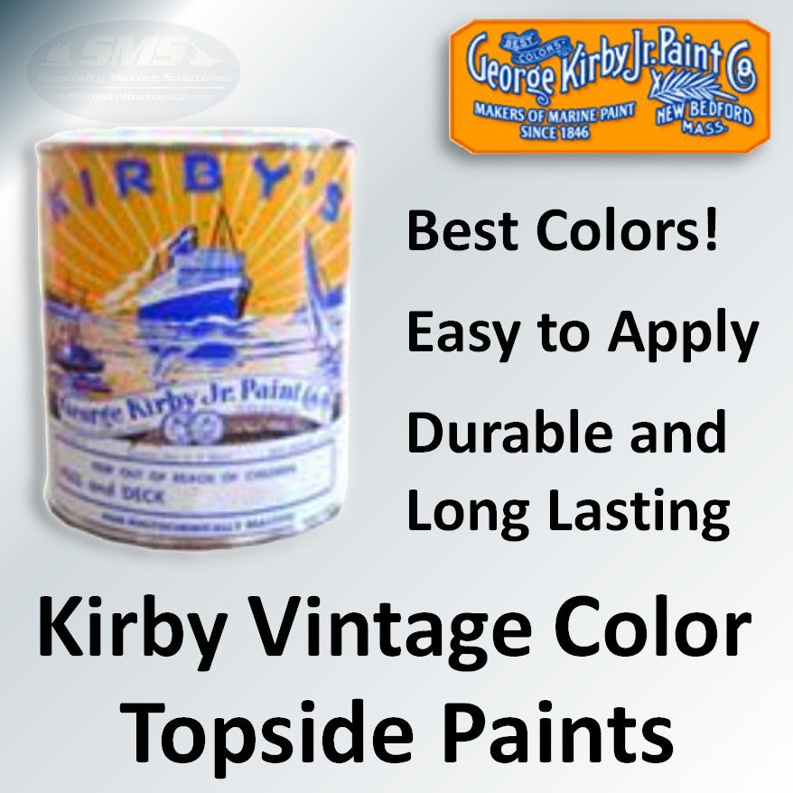 Kirby Vintage Color Marine Topside Paints – 