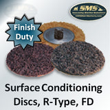 Surface Conditioning Discs, Finishing Duty, R-Type Attachmet