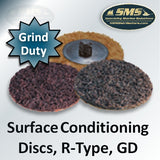 Grind Duty Surface Conditioning Discs, R-Type Attachment