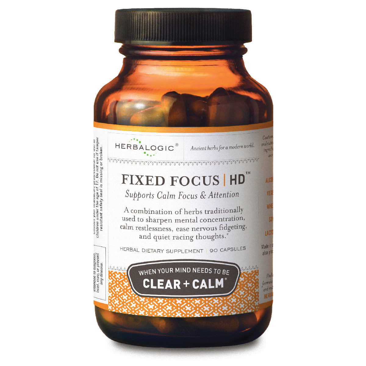 Mental Concentration & Calm - Fixed Focus HD™ Herbal ...