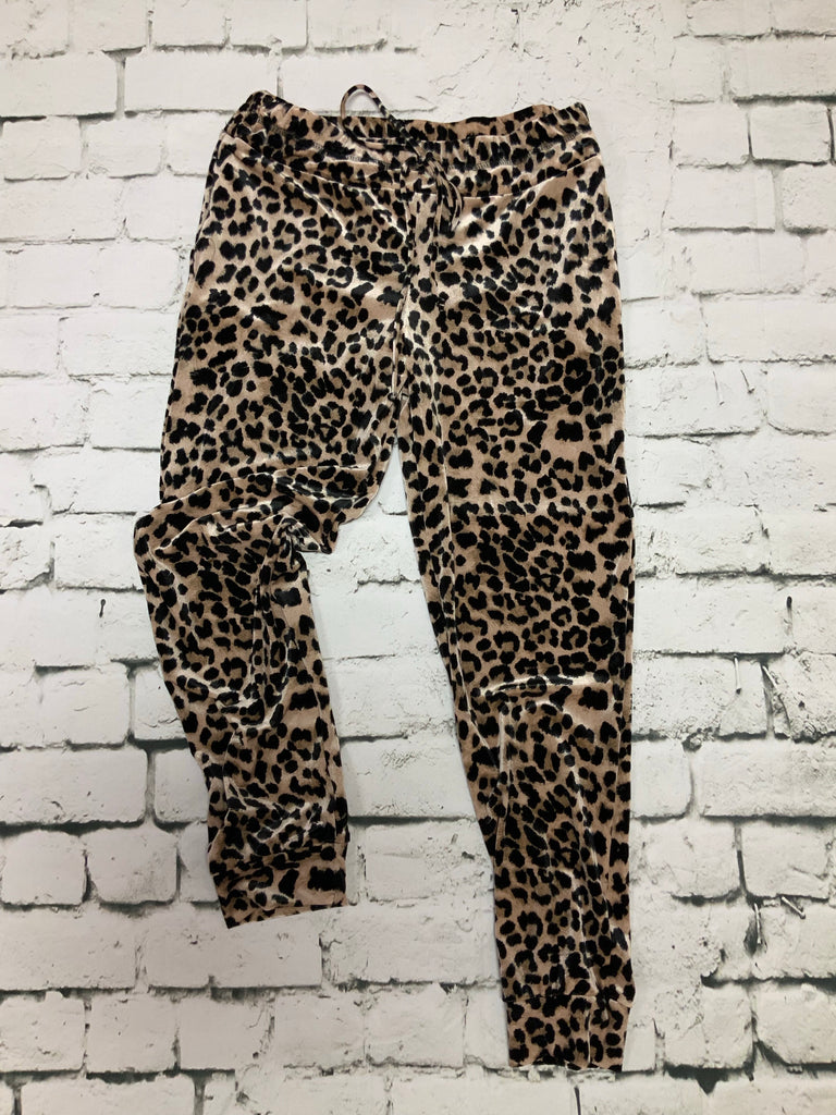 cheetah joggers