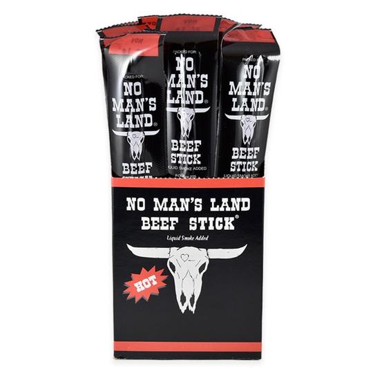 Hot Meat Sticks No Mans Land Beef Jerky