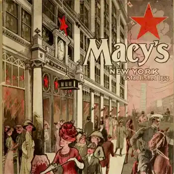 An old Macy's advertising from 1911