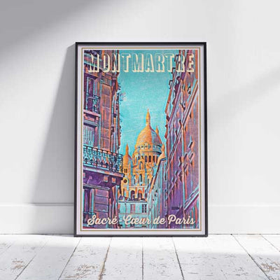 MONTMARTRE POSTER SACRE-COEUR