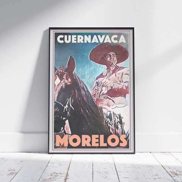 Cuernavaca Poster Don Felipe | Mexico Vintage Travel Poster – MyRetroposter