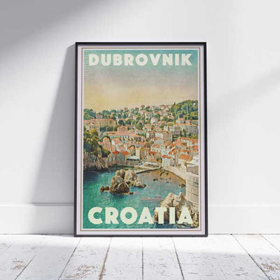 DUBROVNIK POSTER CROATIA