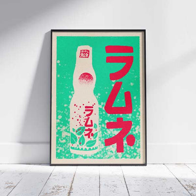 RAMUNE LEMONADE MINT POSTER