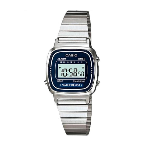 Casio Ca 53wf 2bdf Blue Calculator Databank Watch Unisex Sancho S Dirty Laundry