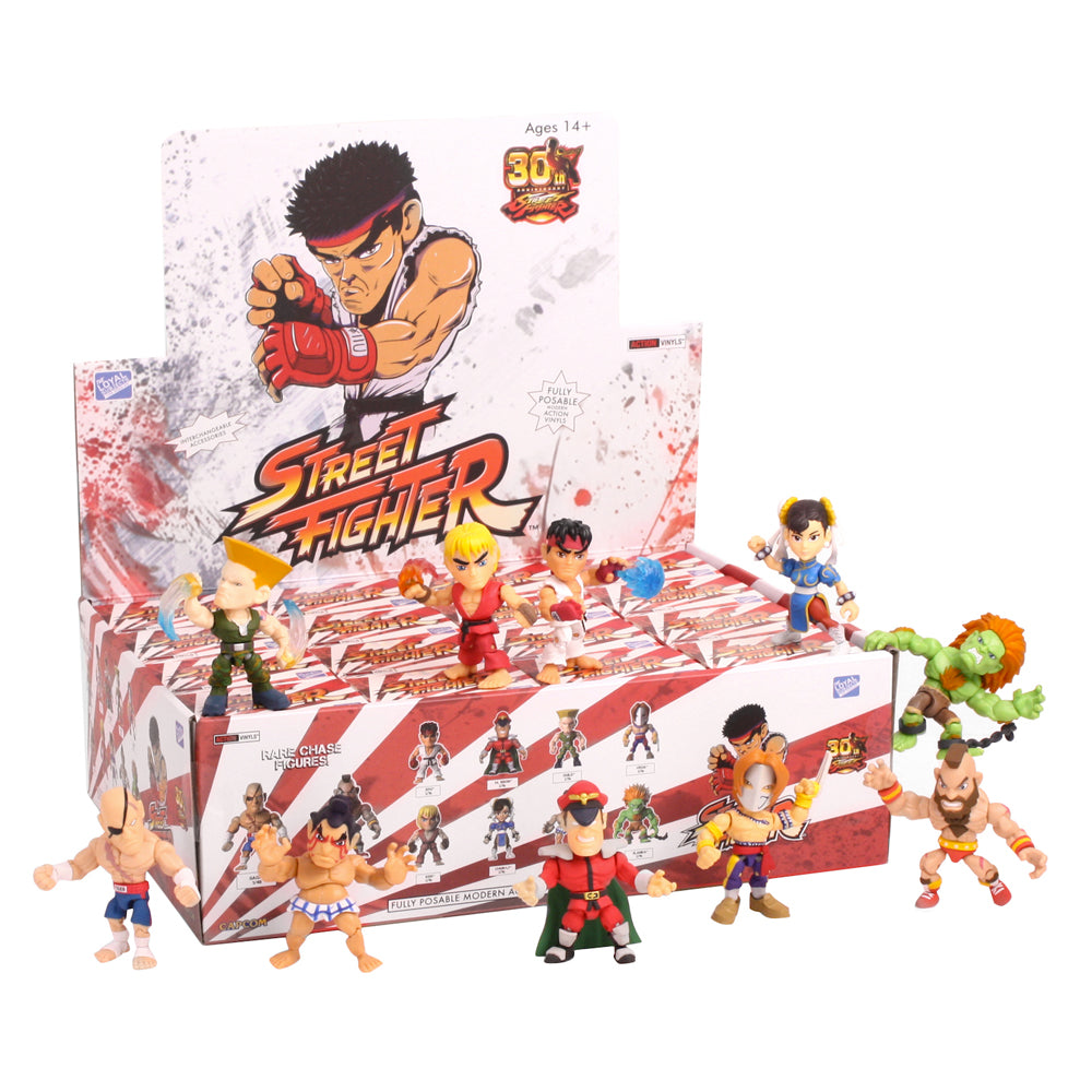 Street Fighter 30th Anniversary Vinyl Figure Blindbox • Sancho's 