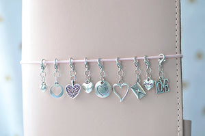 Heart Cut out Charm #6 ADD-ON to Bow Planner