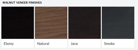 wood finish options