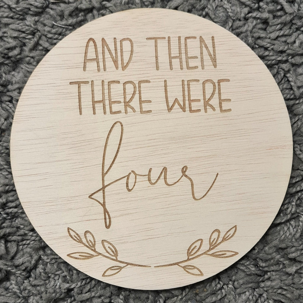 And then there were four Announcement Plaque | Always Eventive