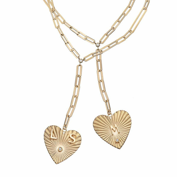 Estele Pendants : Buy Estele Valentine Gift - Gold Plated Intital