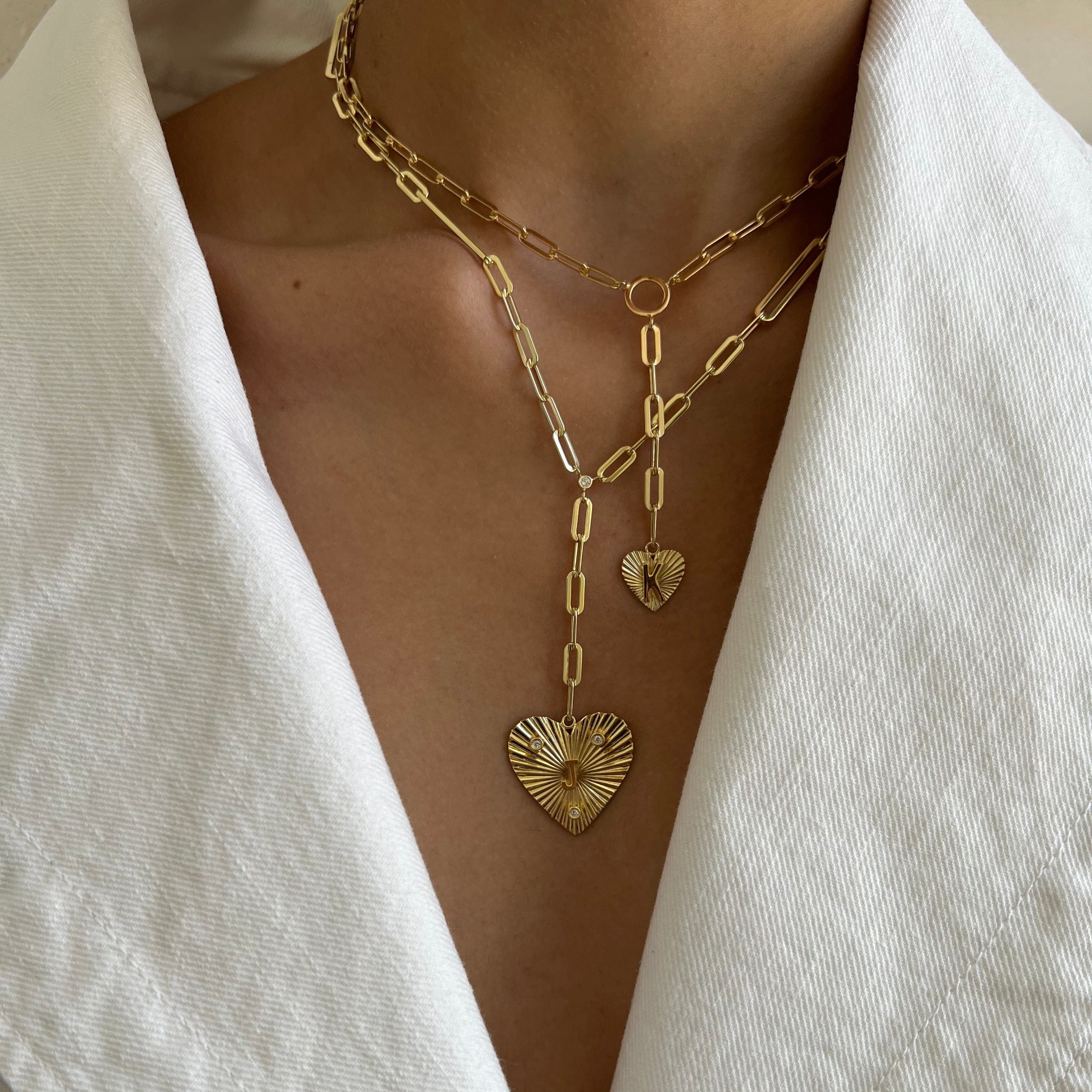 jennifer zeuner heart necklace