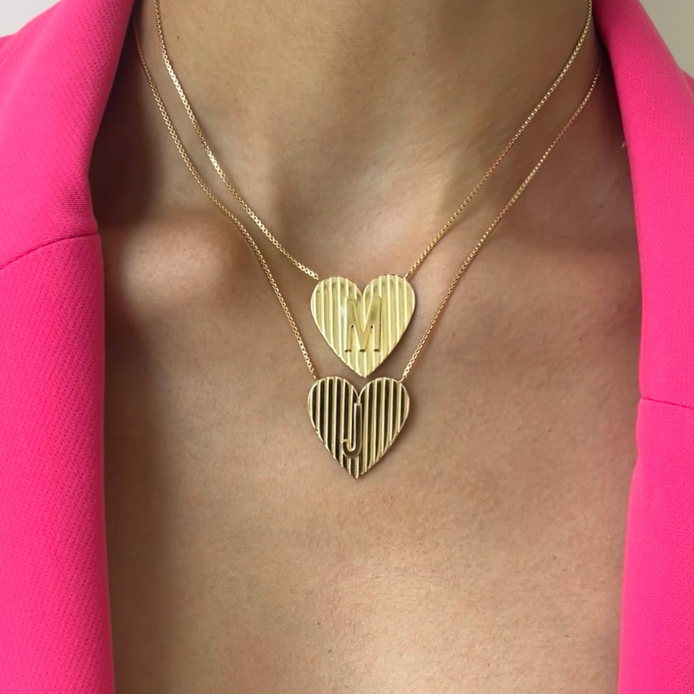 jennifer zeuner heart necklace