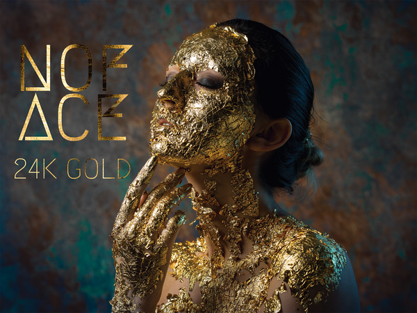 24K gold facial treatment