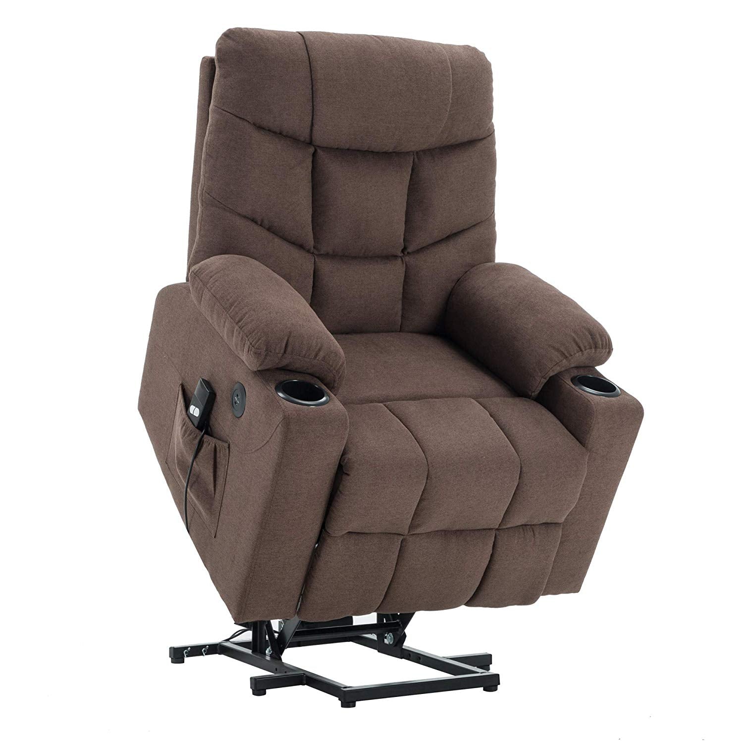 Power Lift Recliner Chair Tuv Lift Motor Lounge W Remote Control Dual
