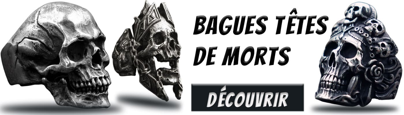 bagues skulls