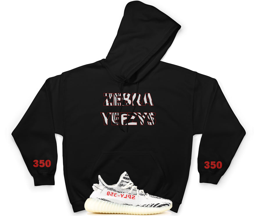 zebra yeezy hoodie