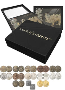 A Game of Thrones, A Song of Ice and Fire Currencies of Westeros Collection - ONE UNIT ONLY