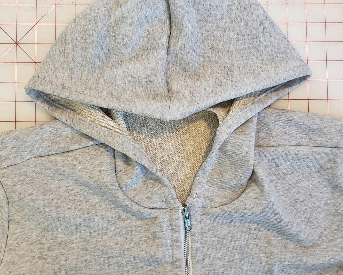 Cozi Jacket Sewalong, Part 4: Install the zipper and attach the hood ...