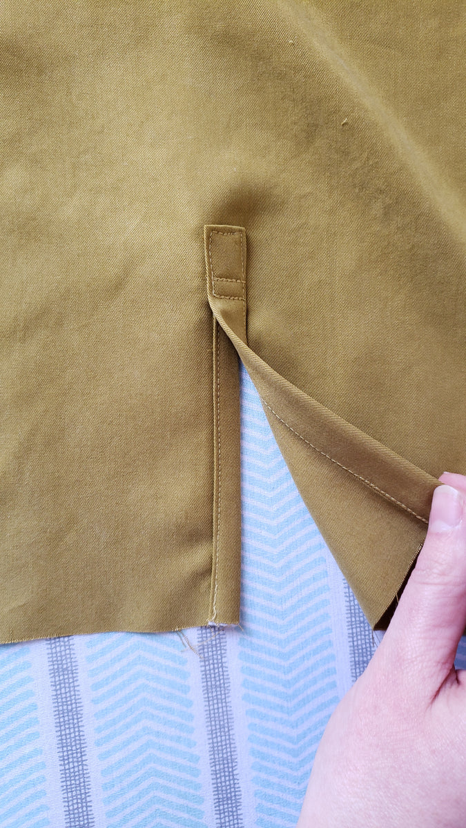 Byrdie Button-up Sewalong, Part 6: Sleeve Plackets – Pattern Scout Studio