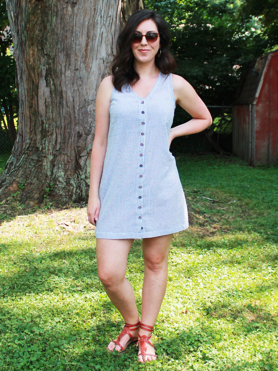 Hana Tank + Dress - PDF SEWING PATTERN – Pattern Scout Studio