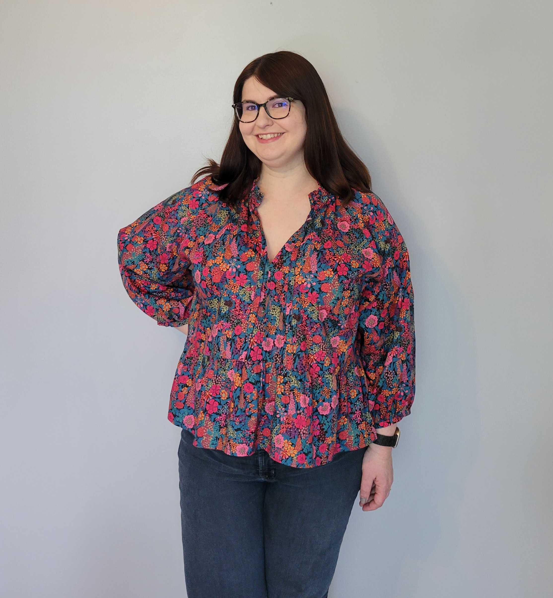 Poppy Blouse - PDF SEWING PATTERN – Pattern Scout Studio