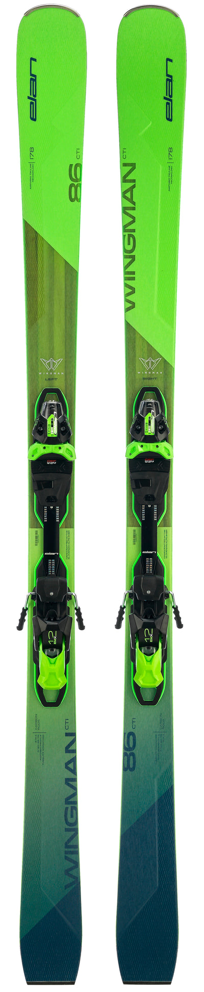 Belastingen Dynamiek diepgaand Elan Wingman 86 CTi Skis 2023 w/bindings - Ski Depot / RaceSkis.com