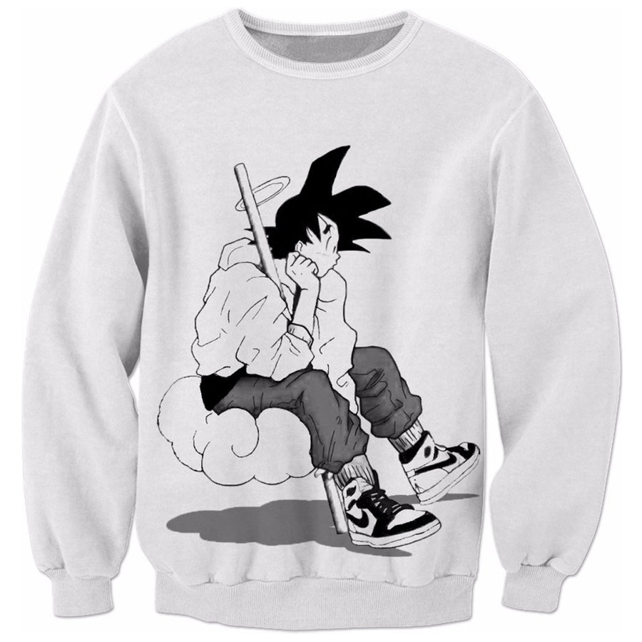 Dragon Ball Z Goku Streetwear Long Sleeved Shirt - animelife