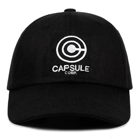 Capsule-Corp-Dad-Hat-and-Cap-Dragon-Ball-Z-Hat