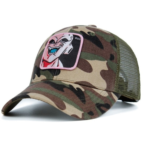 Dragon Ball Z Majin Buu Patch Trucker Hat - animelife