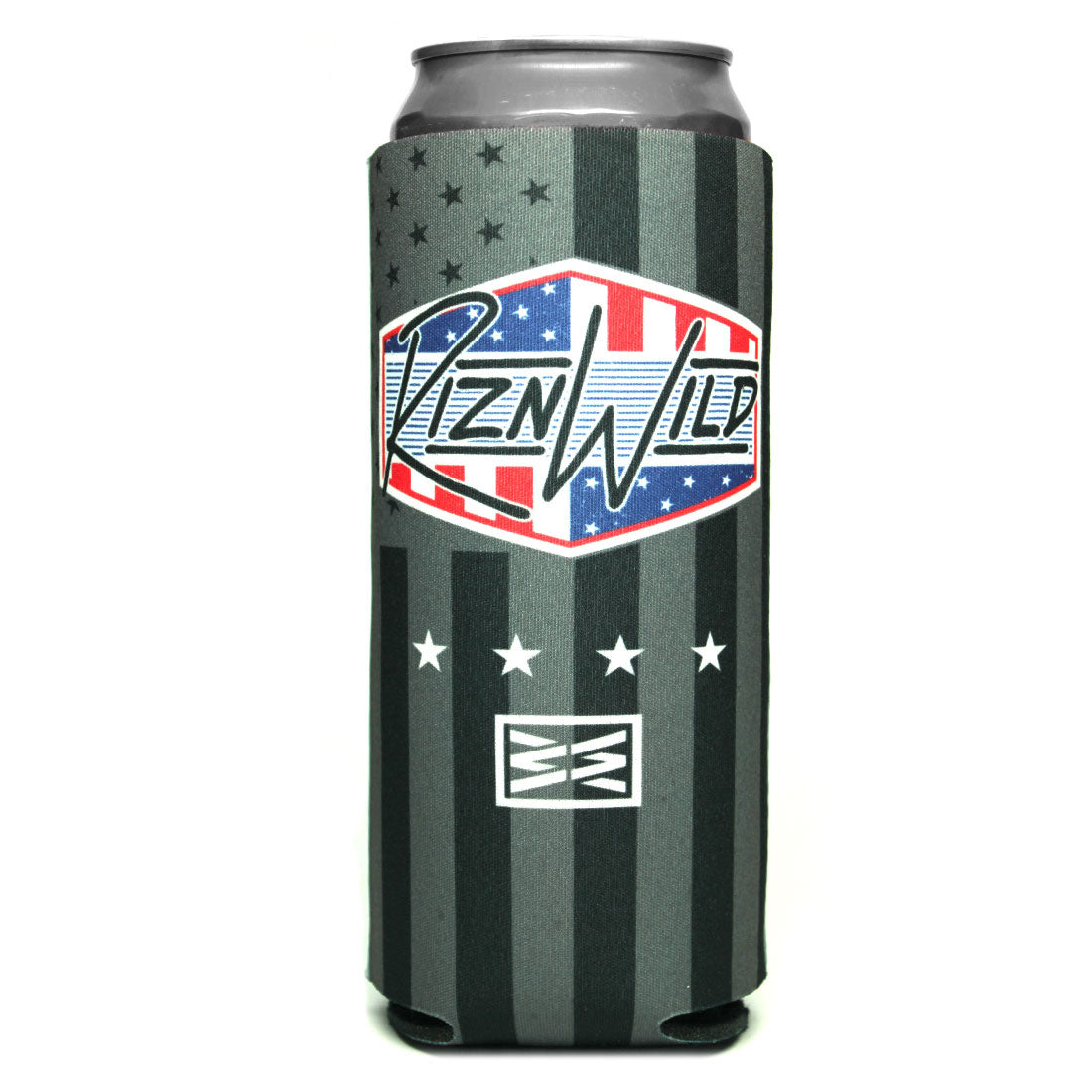 Shaka Slim Sublimated Koozie in America 12 oz