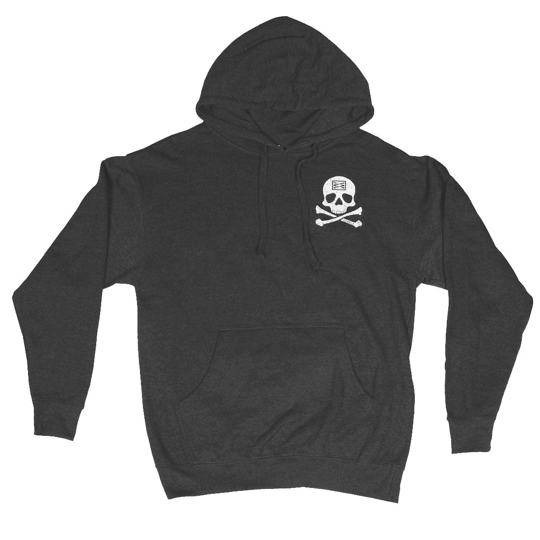 Download Download Mens Heather Pullover Hoodie Front View Of Hooded ...