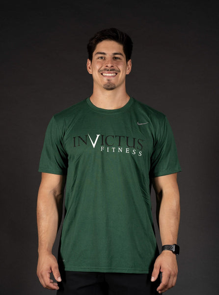 Afvoer Of uitgebreid Invictus Nike Dri-FIT Poem T-Shirt - Men's Heather Green - Invictus |  Redefining Fitness