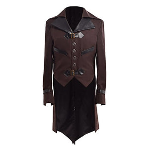 Gothic Tailcoat Victorian Steampunk VTG Coat Jacket