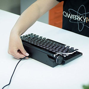 Typewriter Inspired Mechanical Wired & Wireless Keyboard