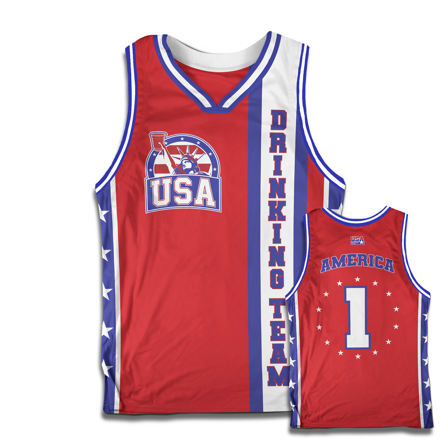 usa drinking team basketball jersey