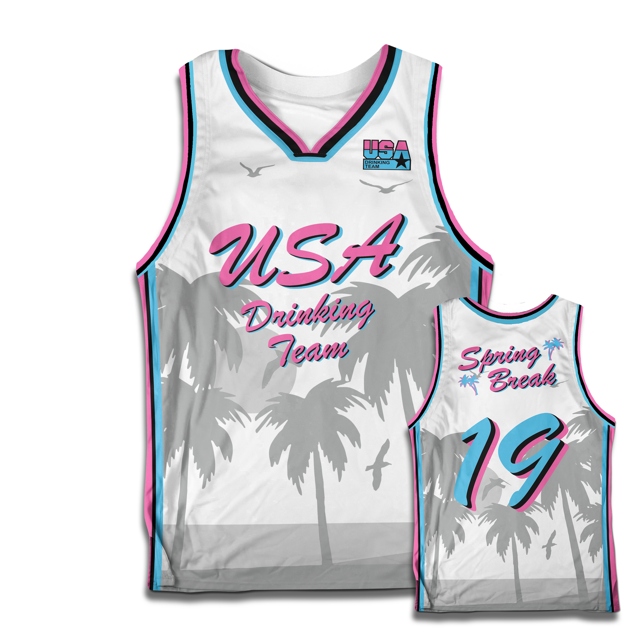 jersey white basketball