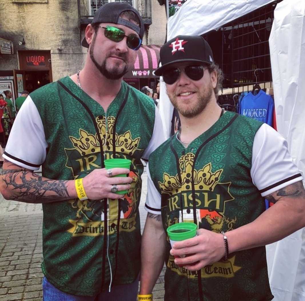 Irish Drinking Team Baseball Jersey 