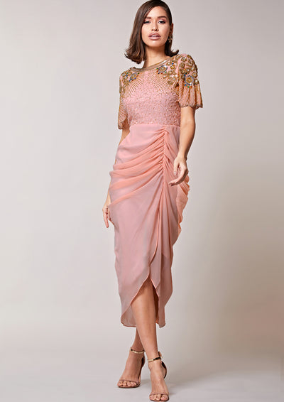 virgos lounge pink dress