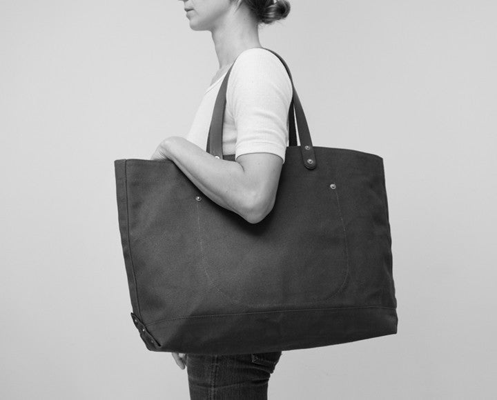 Canvas Tote - Black – Stanley & Sons