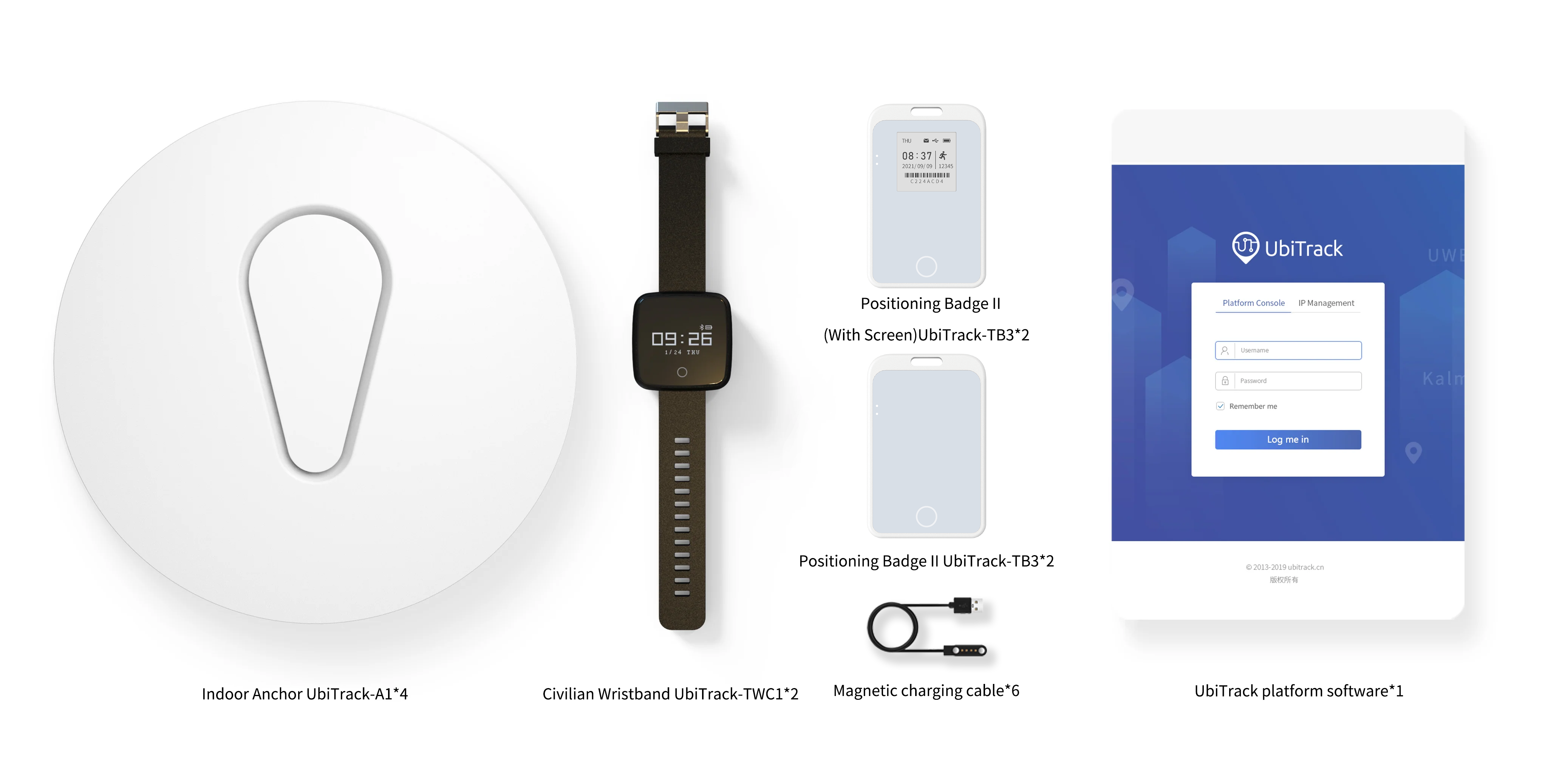 UbiTrack Personnel Starter Kit