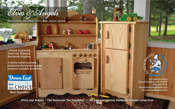 all wood play kitchen